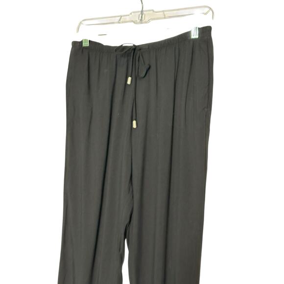 H&M Divided black baggy pull on pants size 6 - Picture 8 of 12